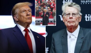 Stephen King predicts Trump supporters will deny voting for him 20 years as White House fires back with a zinger
