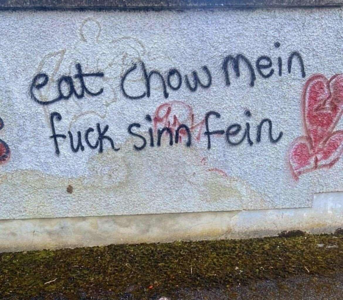 Loyalist graffiti taking on a new tack