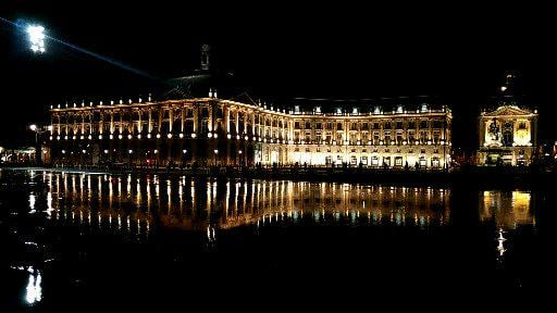 Stock Exchange Square, Bordeaux, France. Own composition.