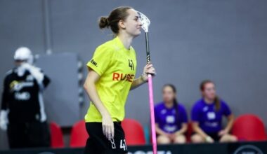 Latvijas Florbola savienība » LV » 2025/2026 » Jaunumi » Tinkuse un Grāpēna sarūpē "Rubenei" otro uzvaru