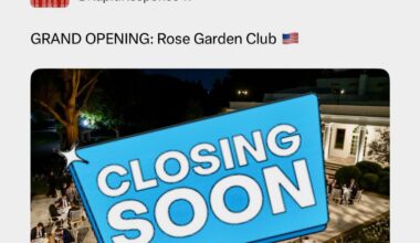 GRAND OPENING. GRAND CLOSING!