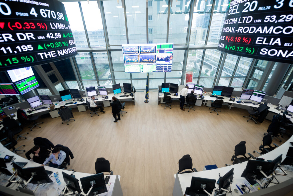 The Euronext in the "La Défense" business district at the western city limits of Paris