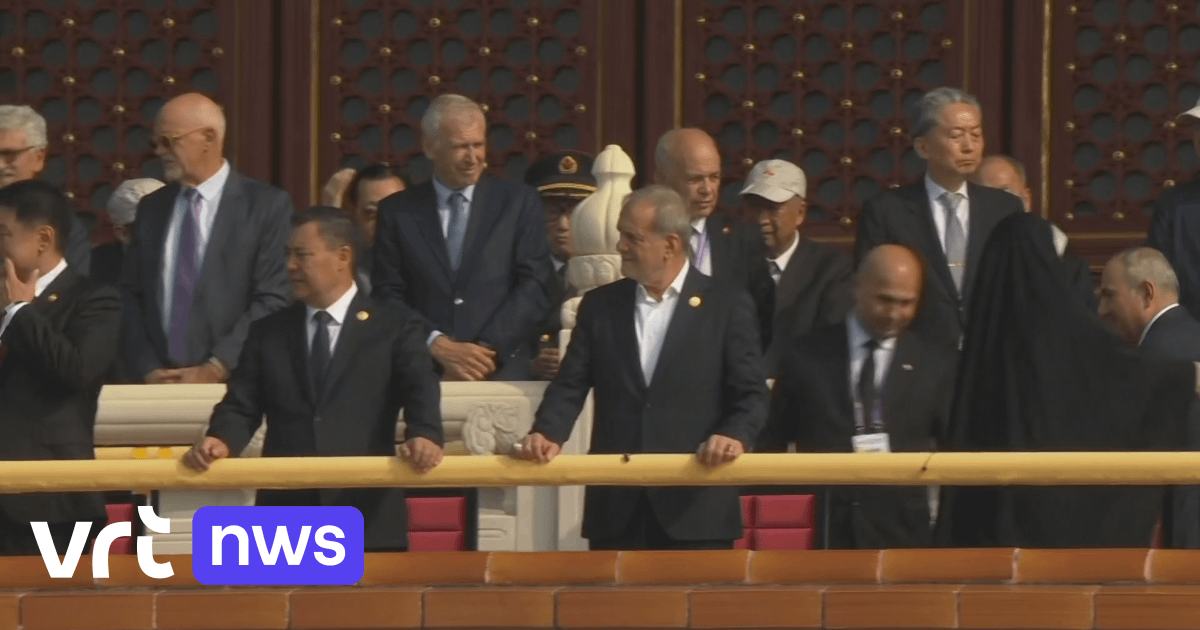 Oud-premier Yves Leterme aanwezig op historische militaire parade in Peking: "Hij is een vriend van China" | VRT NWS: nieuws
