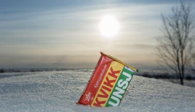 The “controversial” Kvik Lunsj