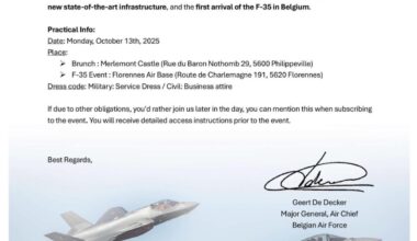 Will be anyone spotting first F35 arrivals on october 13th?