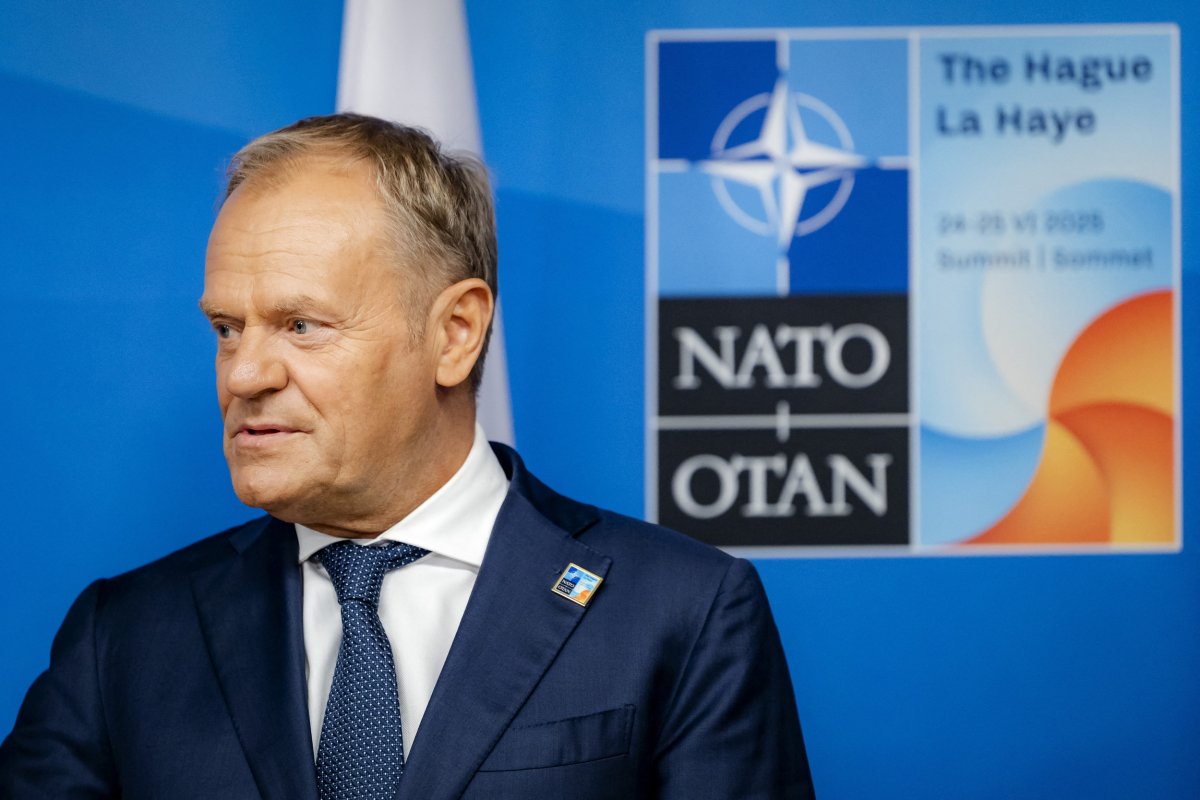 Poland's Prime Minister Donald Tusk NATO