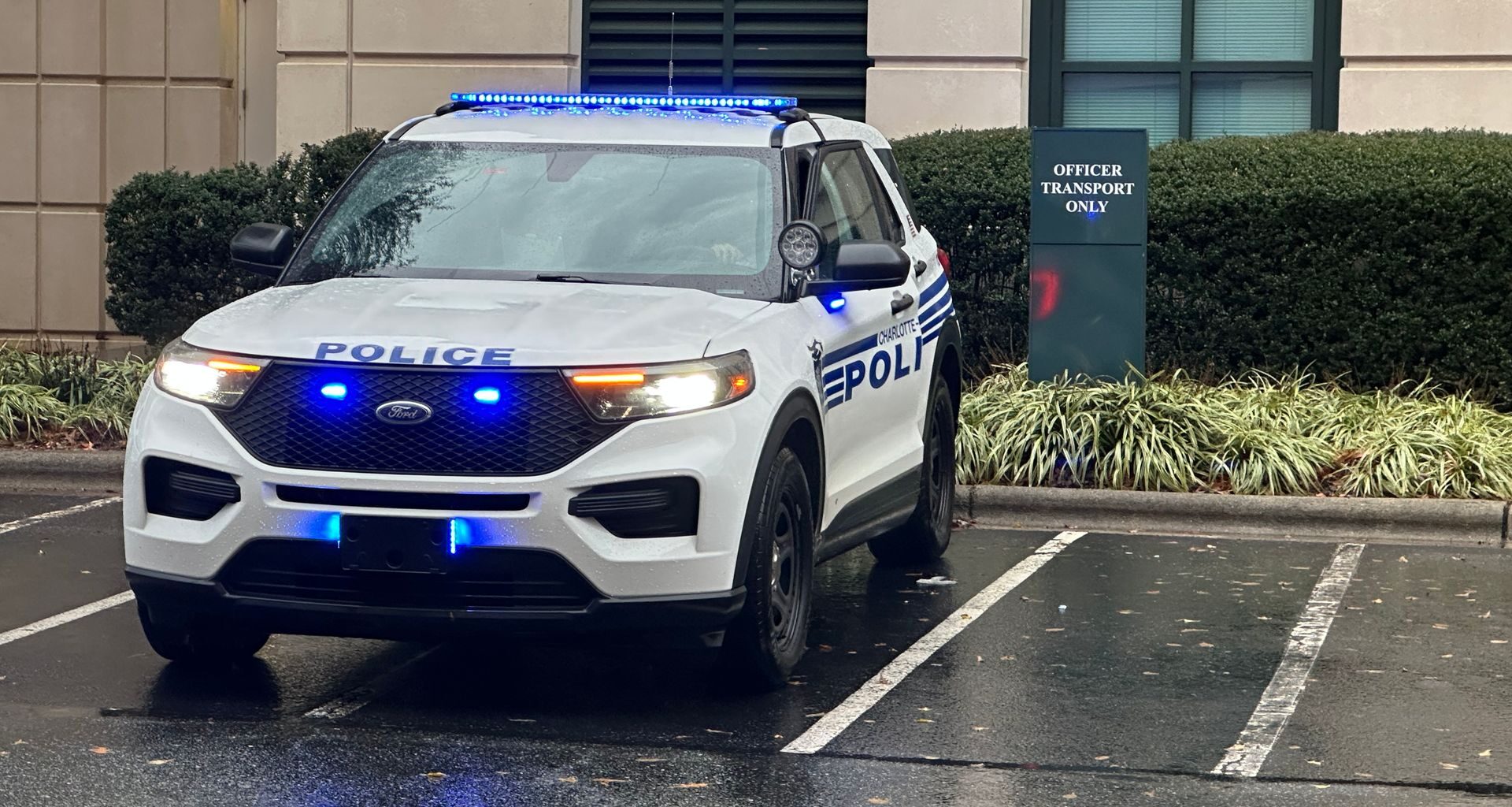 Soldiers from the Military University of Technology (WAT) carry the flags of the European Union, Poland, and NATO during the Armed Forces Day parade in Warsaw, Poland, on Aug. 15, 2025. (Artur Widak/NurPhoto via Getty Images)
