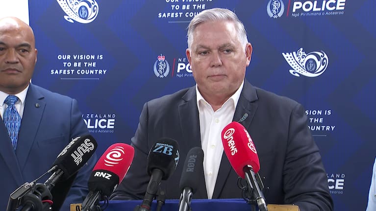 Police Minister Mark Mitchell.