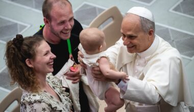 God entrusts us with himself, as he did to St. Joseph: Pope