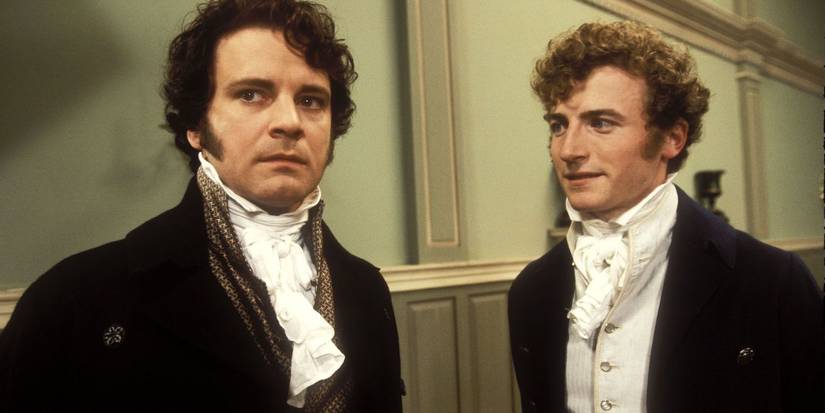 Colin Firth and Crispin Bonham Carter in Pride and Prejudice