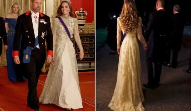 Kate Middleton and Prince William Share Rare Hand-Holding Photo 'Behind the Scenes' of State Banquet
