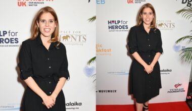 Princess Beatrice, wearing Ralph Lauren and Zara and on behalf of CFRF, attends the BGC Group Charity Day raising millions for good causes in memory of BGC's colleagues lost on 9/11, on Sept. 11, 2025 in London.
