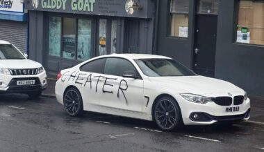 Someone's in the doghouse....