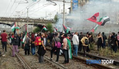Proteste pro Palestina, tensioni al Campus Einaudi di Torino