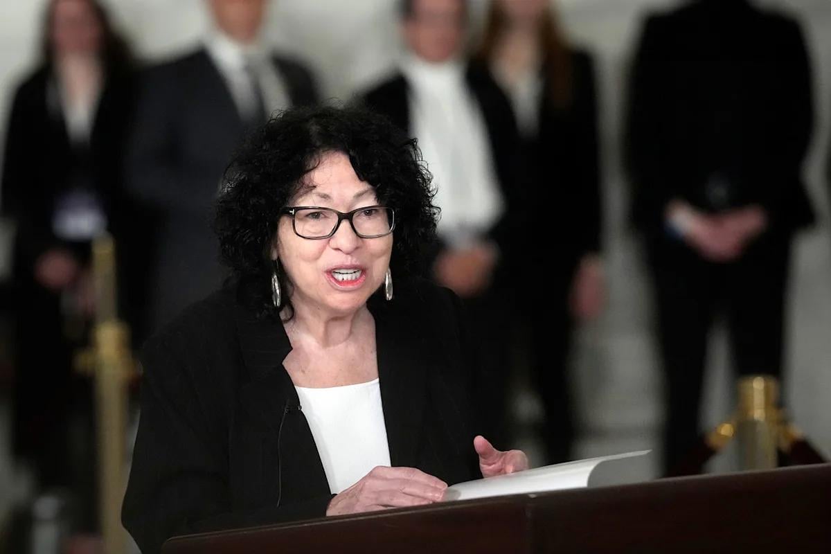 Sotomayor says SCOTUS ruling lets ICE “seize anyone who looks Latino”