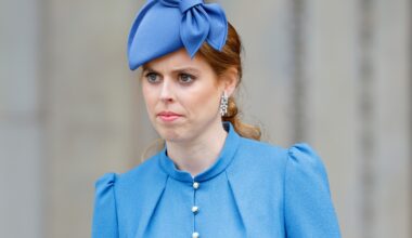 Princess Beatrice attends a National Service of Thanksgiving to celebrate the Platinum Jubilee of Queen Elizabeth II at St Paul's Cathedral on June 3, 2022