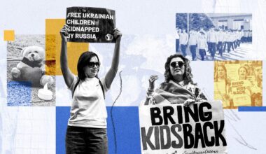 Stolen Ukrainian children are trained to throw grenades and build drones for Russia