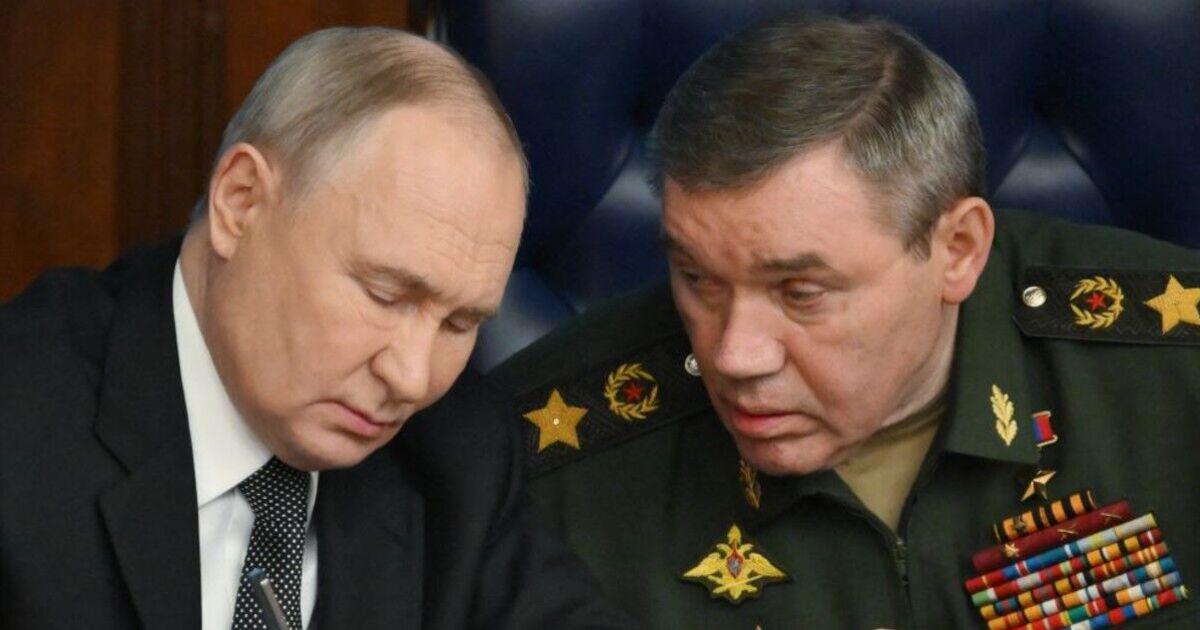 Russia army meltdown as top general goes on 'drinking binge' as Putin eyes purge