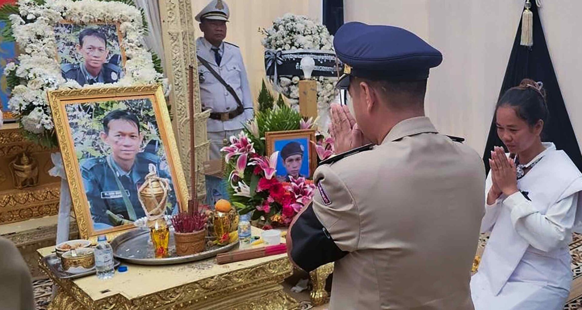 Cambodian military families mourn as nation's Thai conflict toll exceeds 50