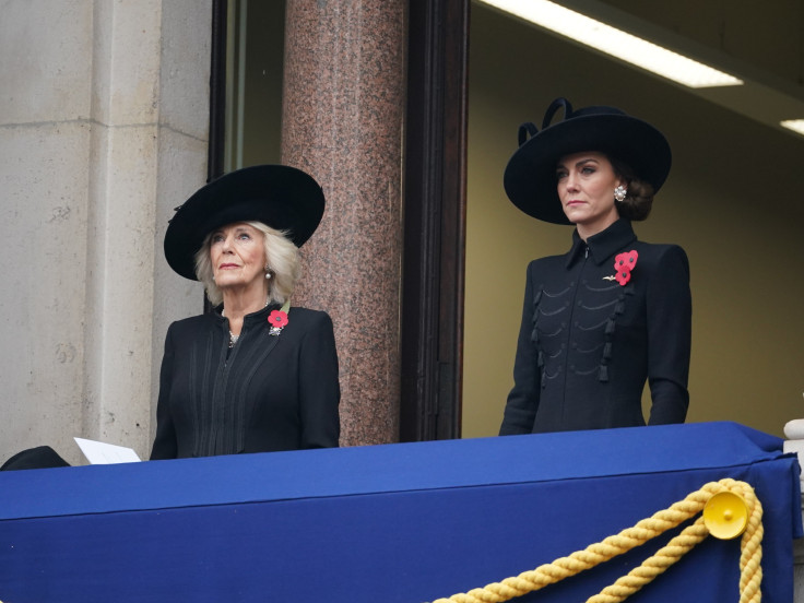 Queen Camilla and Catherine, Princess of Wales