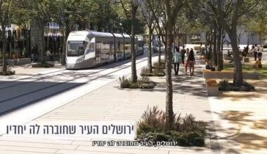 Jerusalem begins work on light rail’s Blue Line, shutting major streets for at Least