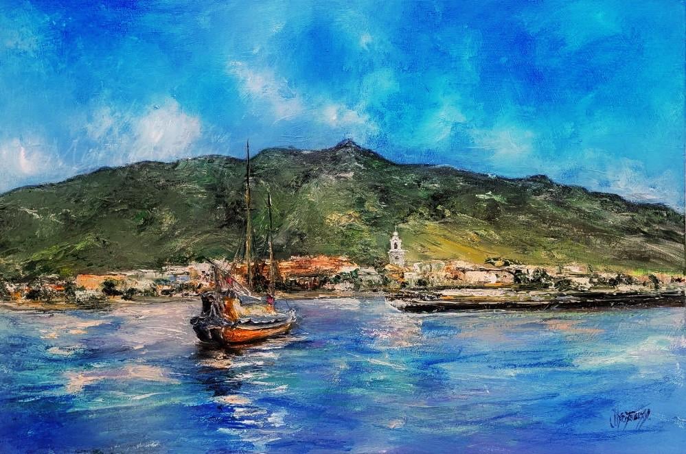 Hola a todos, me gustaría compartir con vosotros este cuadro que terminé ayer. Es una vista de La Ràpita (Sant Carles de la Ràpita). Espero que os guste!