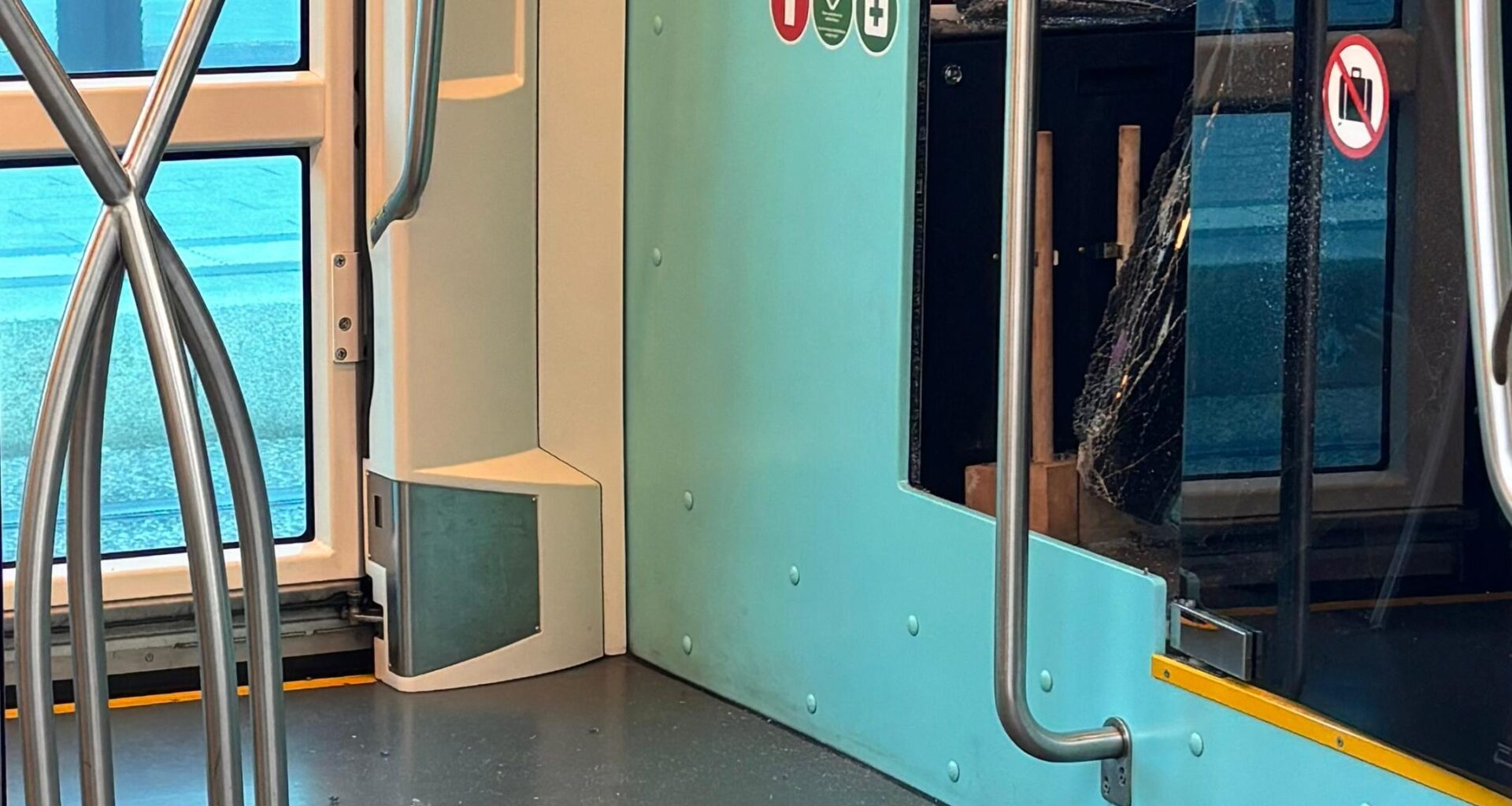 Tram had a little accident