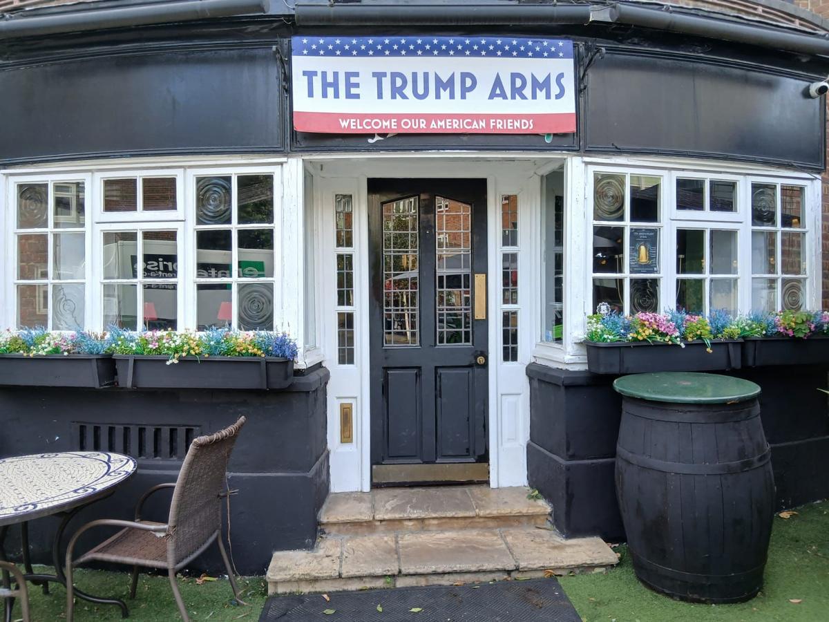 London pub rebrands to The Trump Arms and opens 'Charlie Kirk Room'