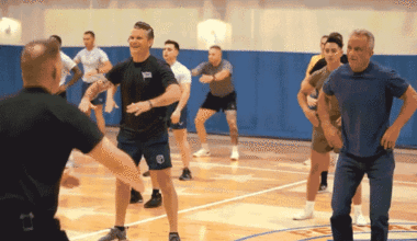 Kennedy and Hegseth face off in DoD fitness challenge workout