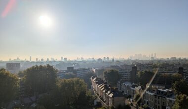 London looking like it's still rendering in this morning