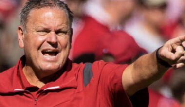 Pittman fired as Razorbacks head football coach