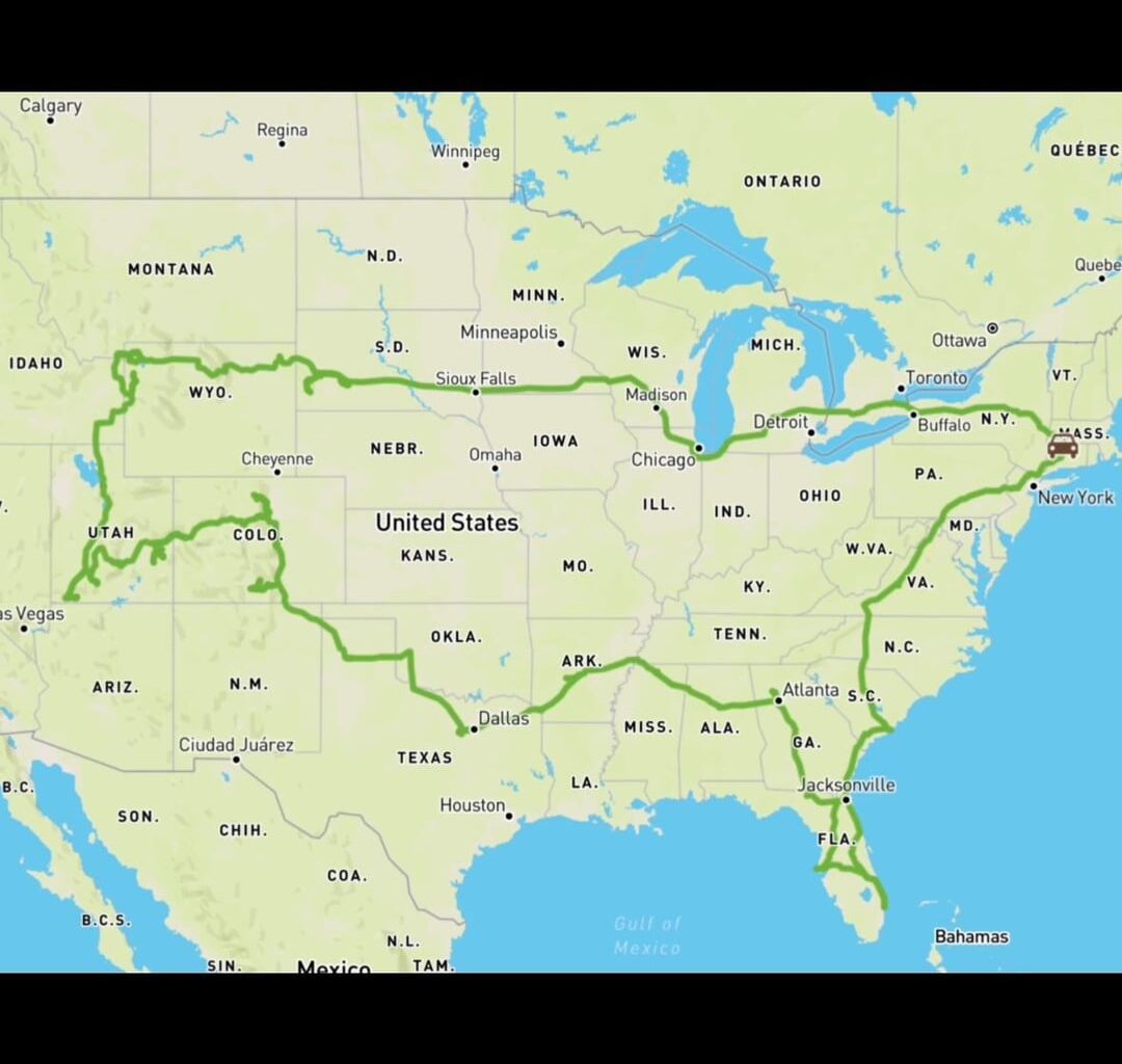 Updated info Summer Roadtrip 2025
