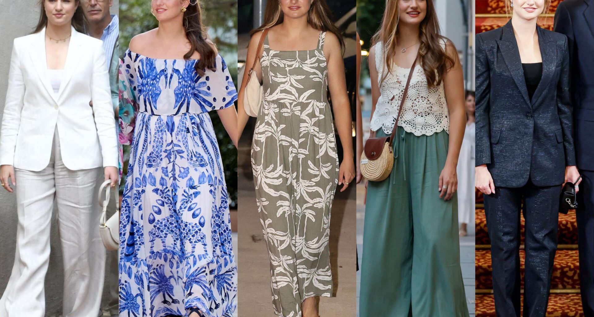 Princess leonor's outfits for this summer, which one is your favourite?