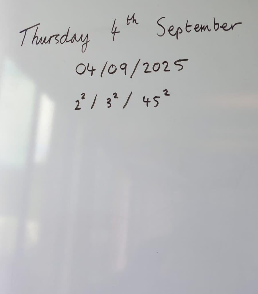 Happy (almost) consecutive square day!