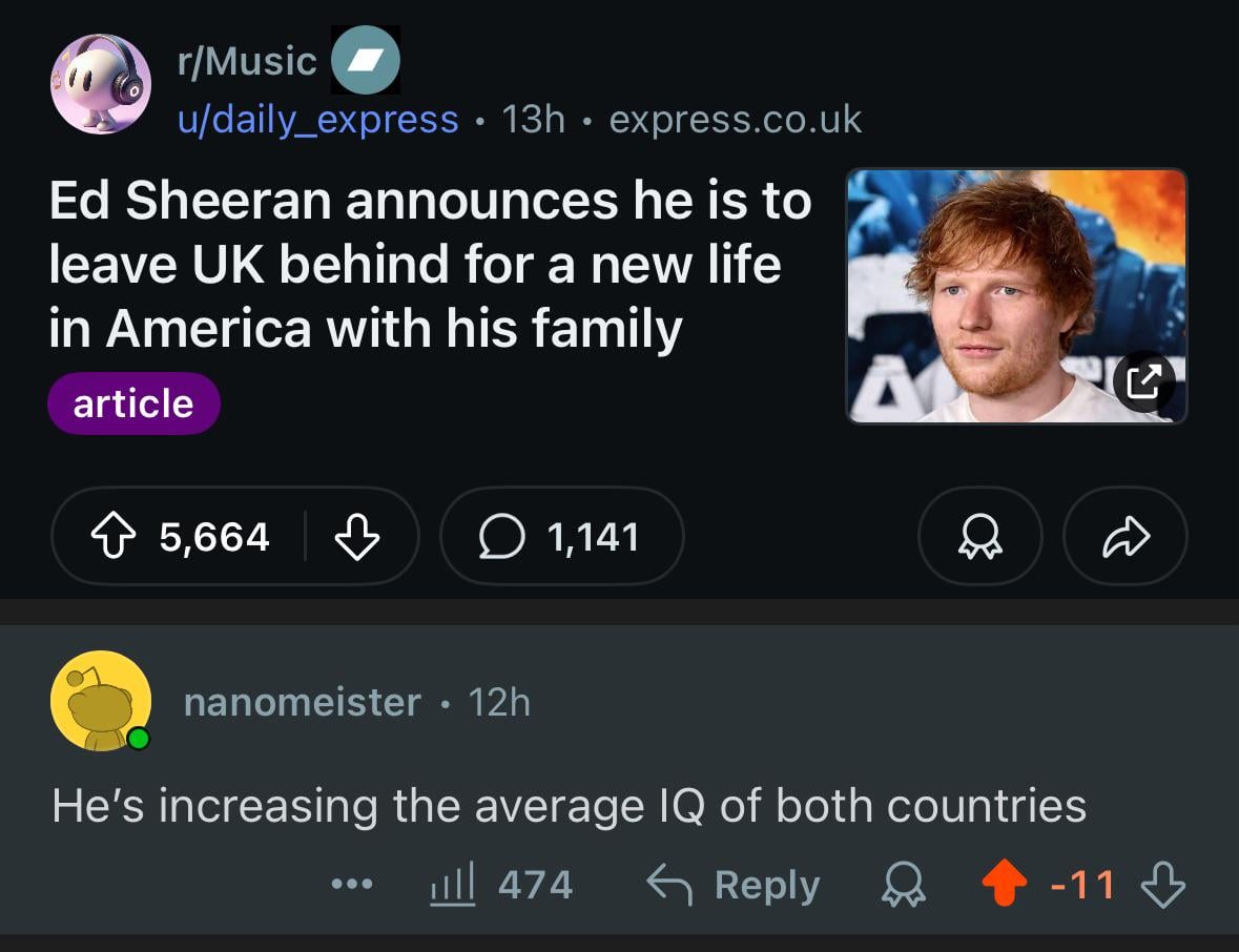 Sheesh - Americans have no sense of humour