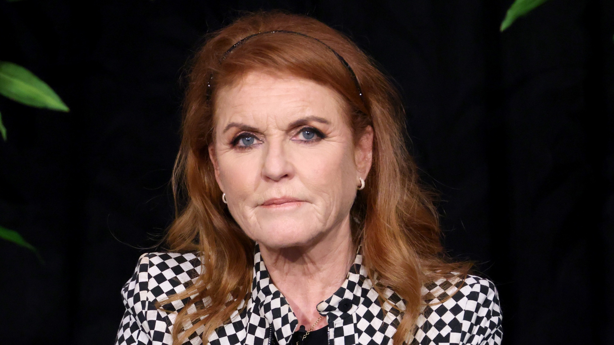 Sarah Ferguson, Duchess of York speaks during the Climate Solidarity in the Commonwealth panel