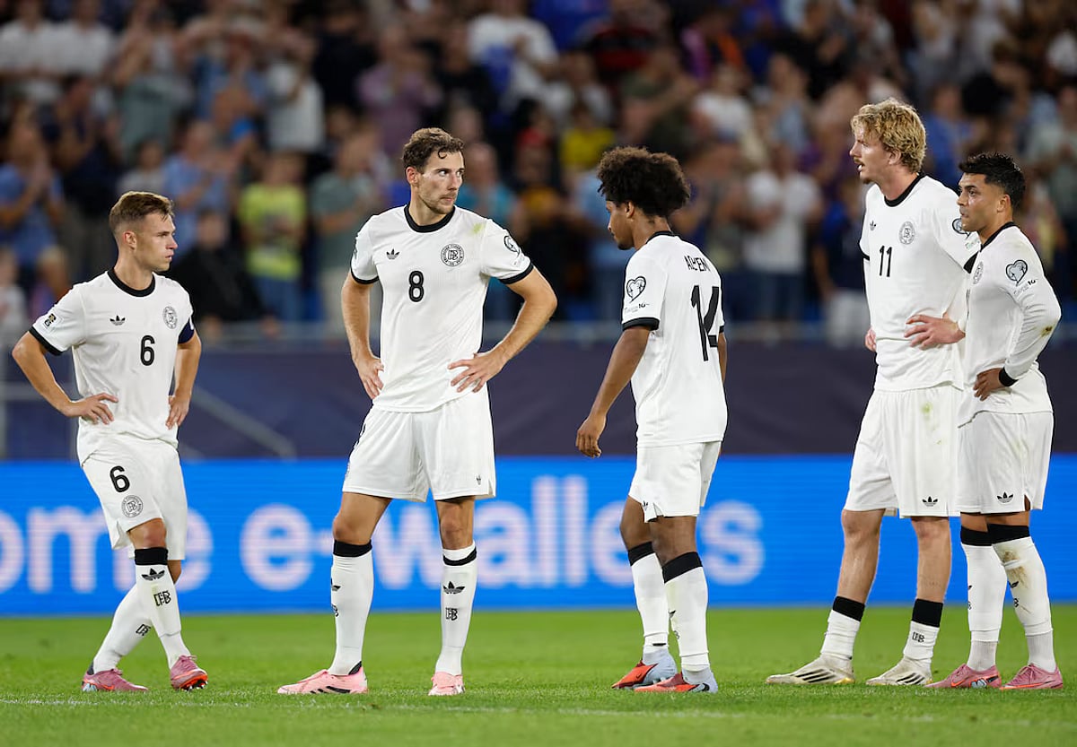 Germany suffer shock loss against Slovakia