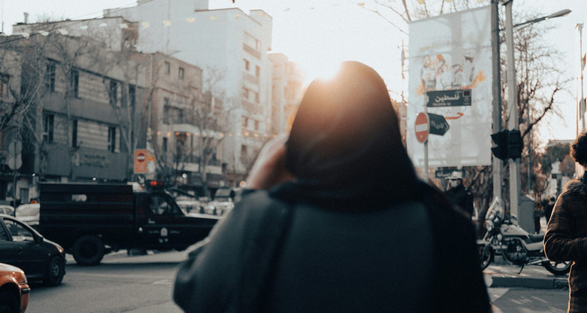 Tehran, Iran, woman, street,