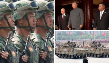 China parade latest: Xi hails 'unstoppable' China flanked by Putin and Kim - as Trumps sends sarcastic message | World News
