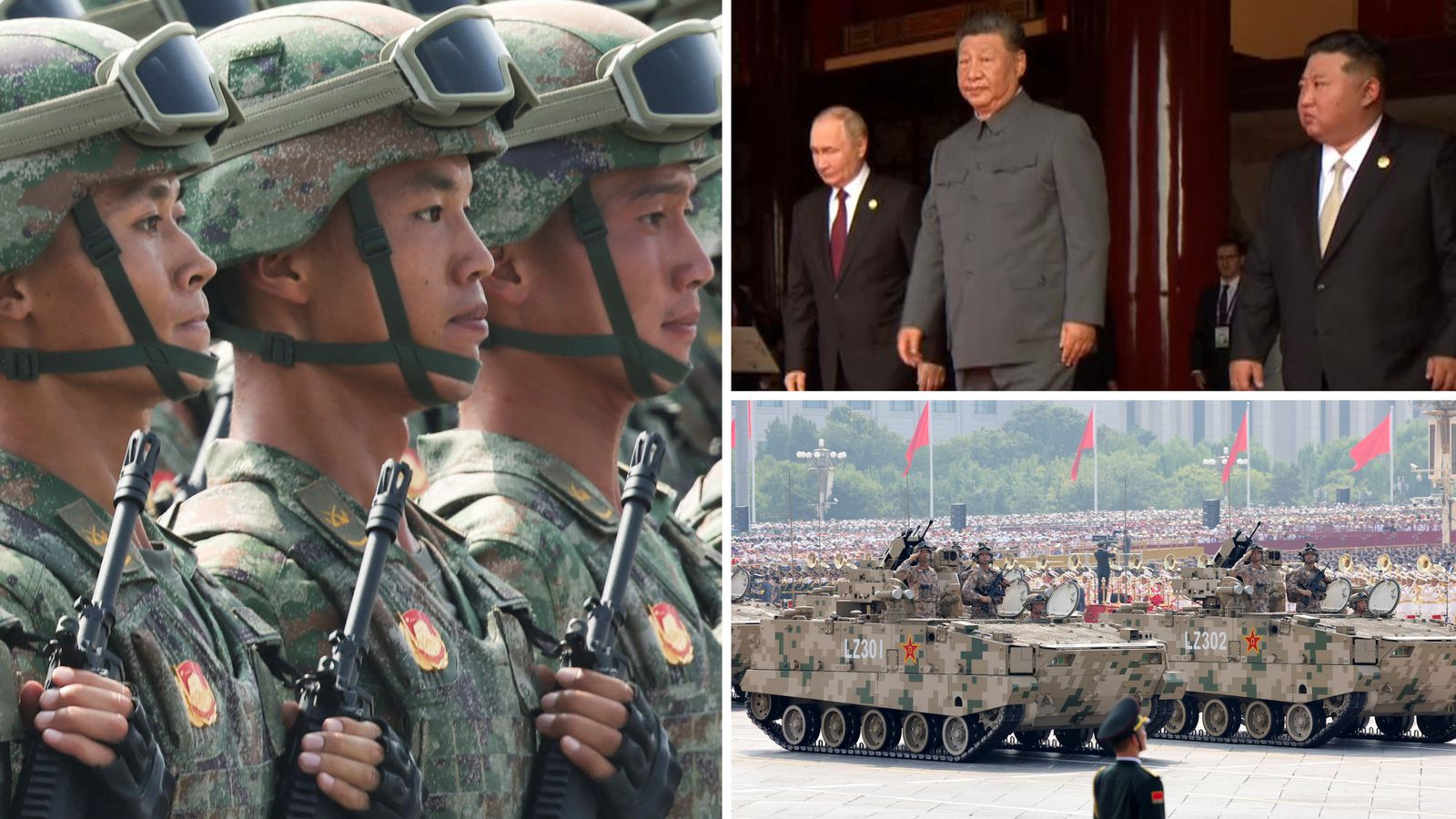 China parade latest: Xi hails 'unstoppable' China flanked by Putin and Kim - as Trumps sends sarcastic message | World News