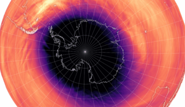 The Southern Polar Vortex Over Antarctica May Be On Verge Of A Stratospheric Warming Event