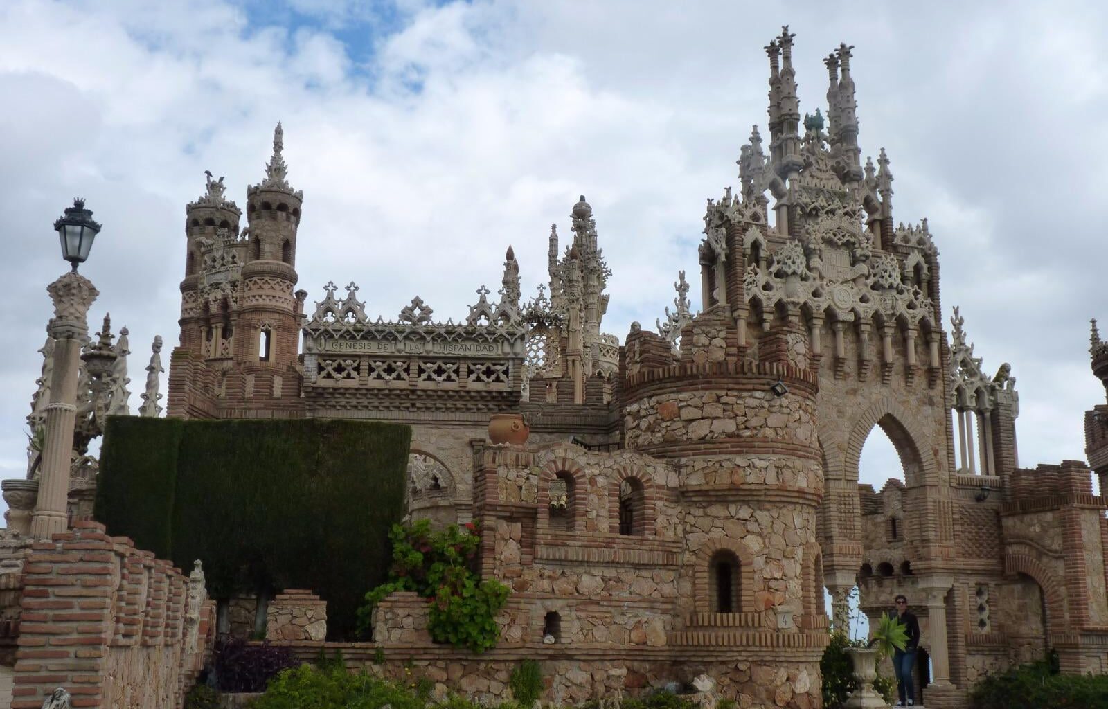 Colomares Castle Benalmádena, Spain. Own composition.