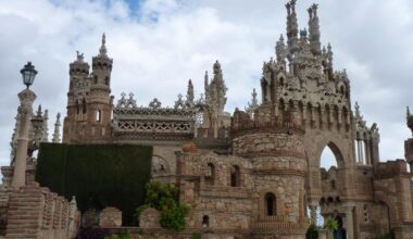 Colomares Castle Benalmádena, Spain. Own composition.