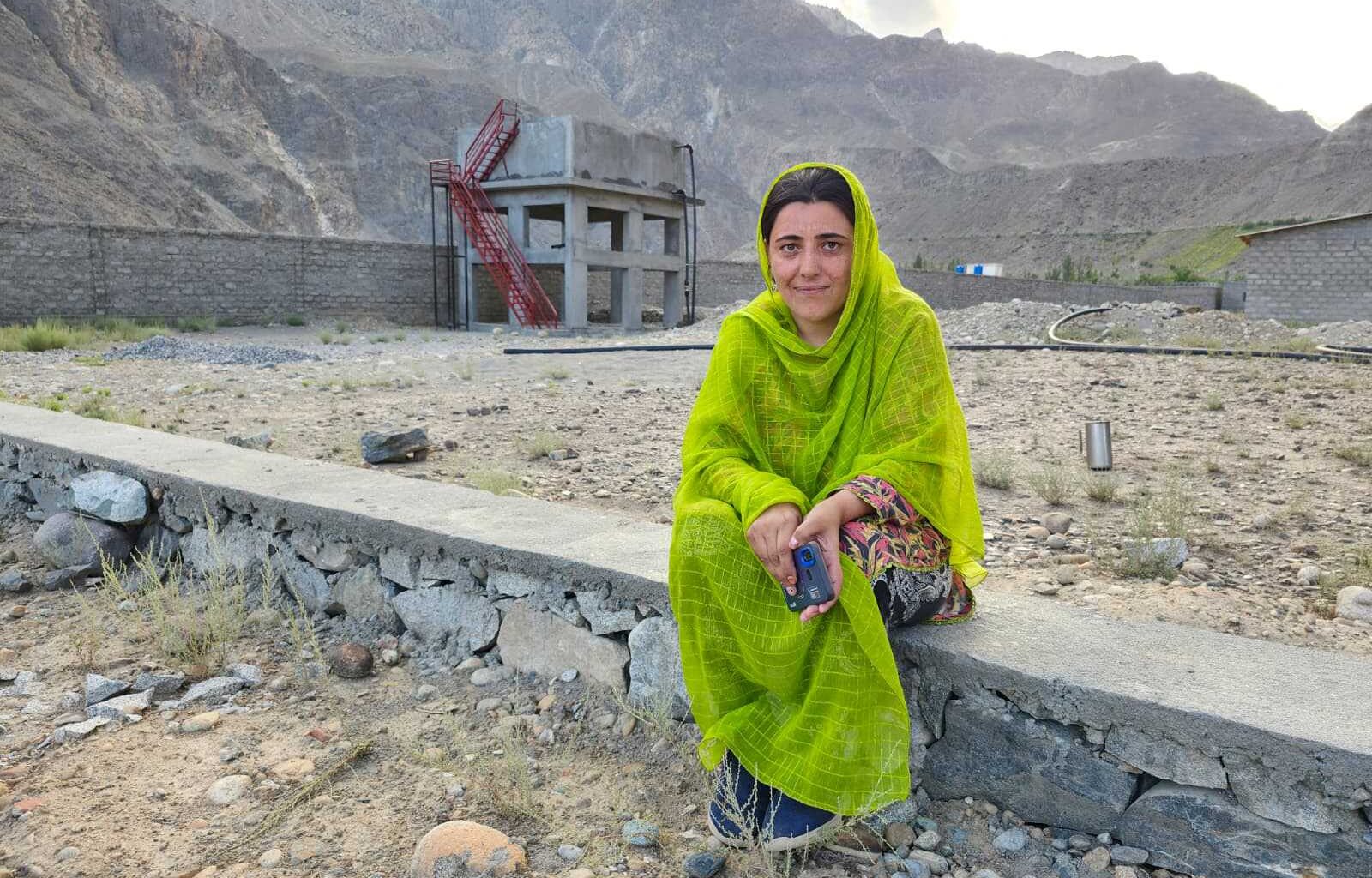 Solar-powered water supply for climate refugees in Pakistan