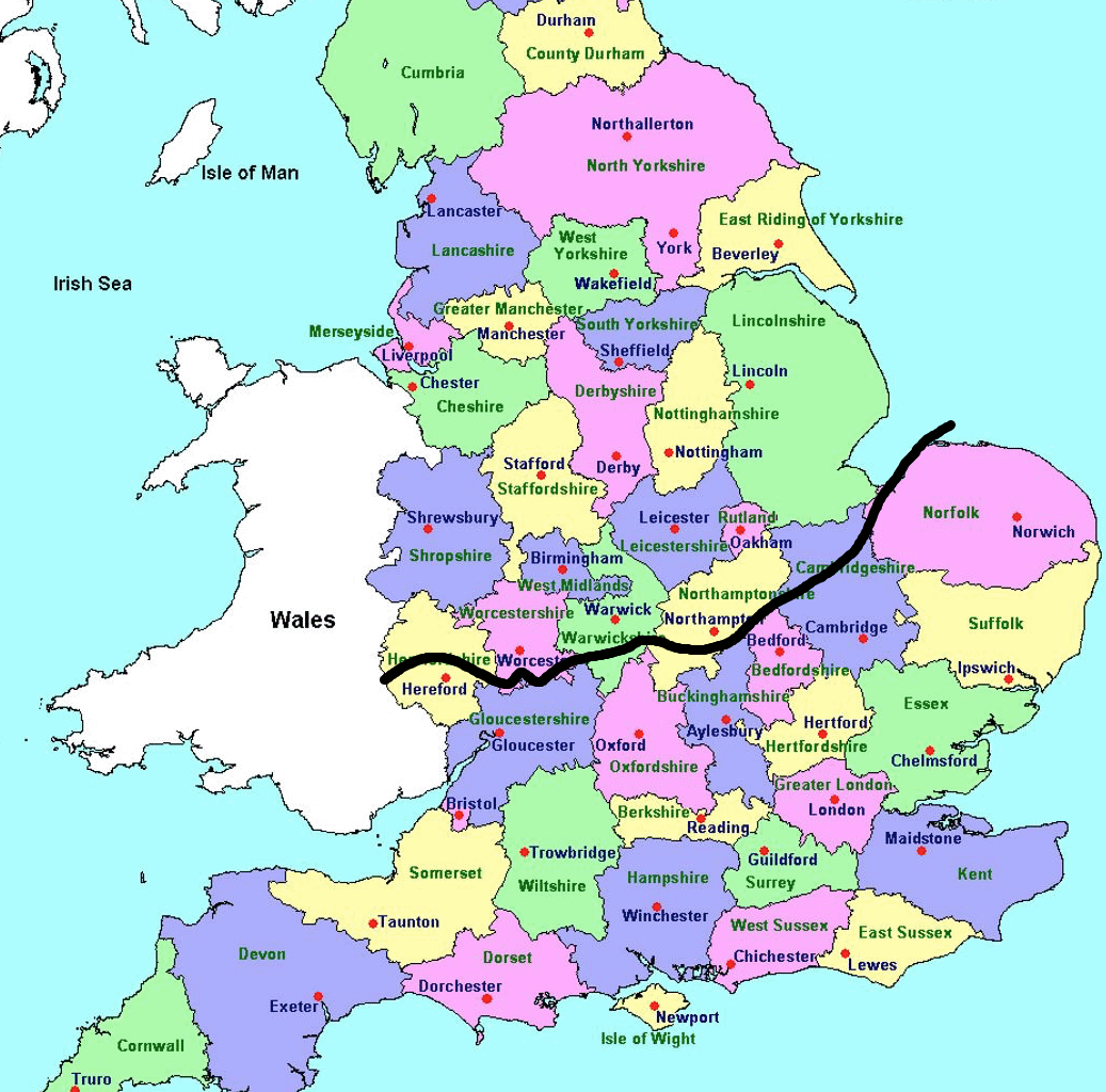 My go at north south divide