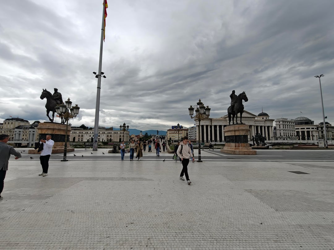 Macedonia Square, Skopje, North Macedonia