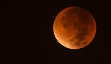 Mostly clear skies set stage for total lunar eclipse