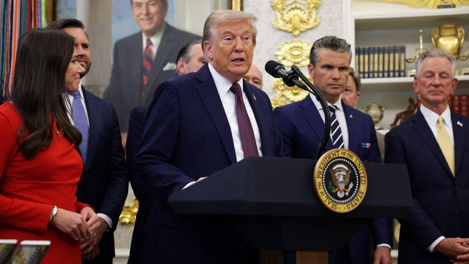 Donald Trump affirme que les Etats-Unis ont tiré sur un bateau "transportant de la drogue" et parti du Venezuela, 11 "narcoterroristes" tués