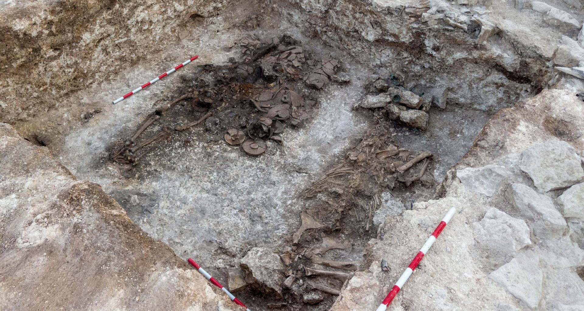 This Burial Of A Warrior And His Horse Was Found In Bulgaria. Credit Deyan Dichev