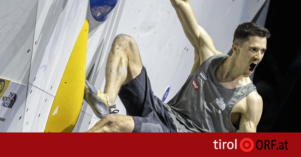 Kletter-WM: Posch Sechster im Bouldern